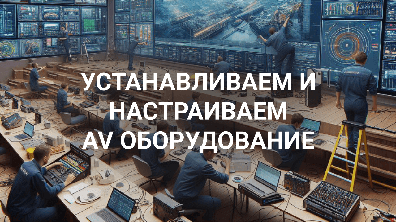 Установка, настройка АВ оборудования в Минске | Установить проектор,  видеостену, дисплей, колонки, усилитель, проекционный экран